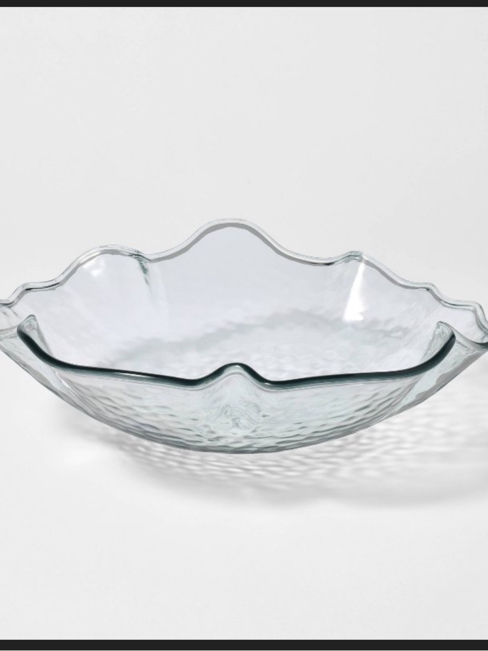 Acrylic Ruffled Serve Bowl - Threshold™ designed with Studio McGee
